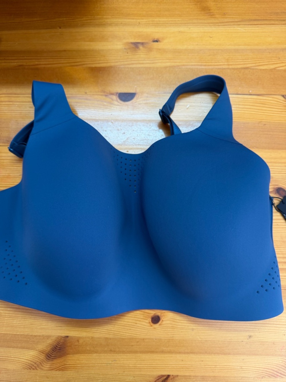 Victorias Secret VSX Featherweight Max High Impact Sports Bra NWT Blue 38DDD